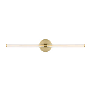Visual Comfort Modern - SLV84327HABCA - LED Vanity - Reiya Round - Hand-Rubbed Antique Brass