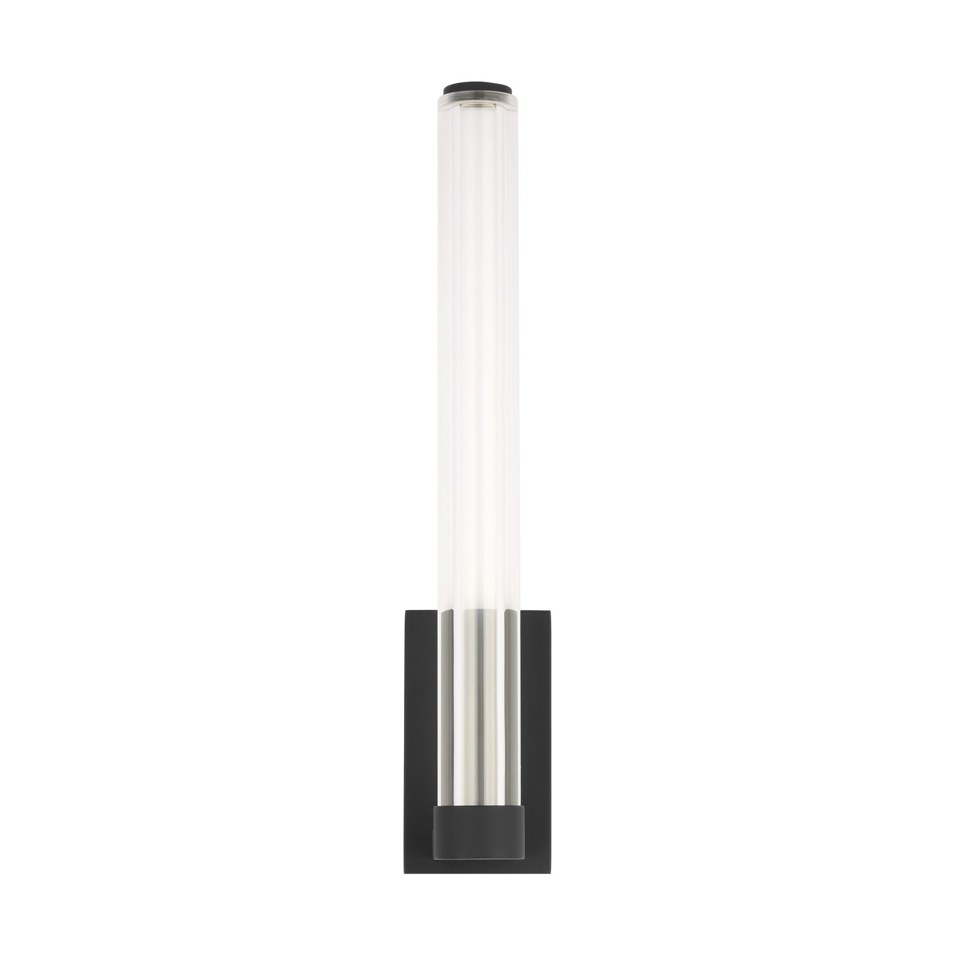 Visual Comfort Modern - SLWS84527BCA - LED Wall Sconce - Reiya Round - Nightshade Black