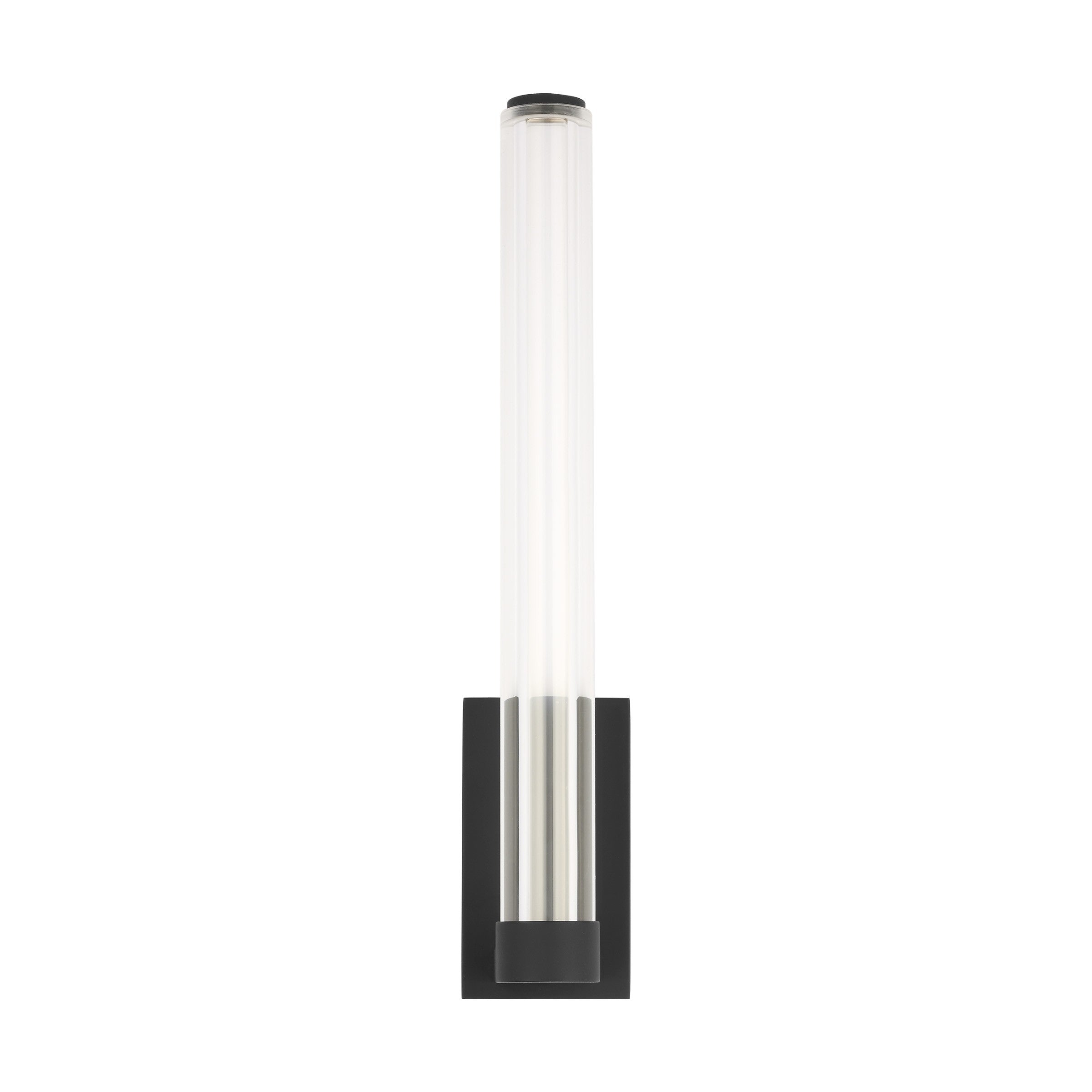 Visual Comfort Modern - SLWS84527BCA - LED Wall Sconce - Reiya Round - Nightshade Black