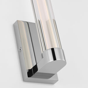 Visual Comfort Modern - SLWS84527CHCA - LED Wall Sconce - Reiya Round - Chrome