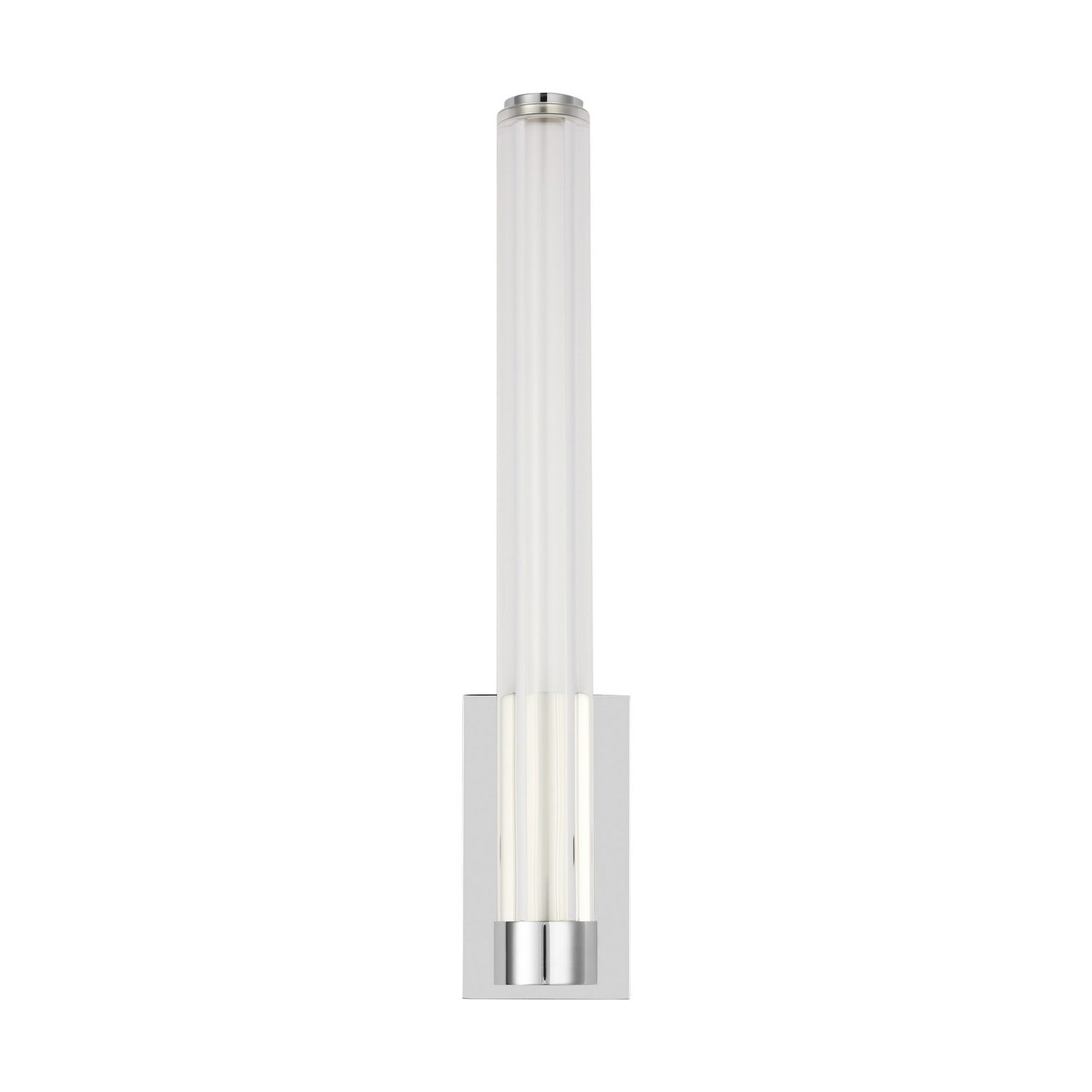 Visual Comfort Modern - SLWS84527CHCA - LED Wall Sconce - Reiya Round - Chrome