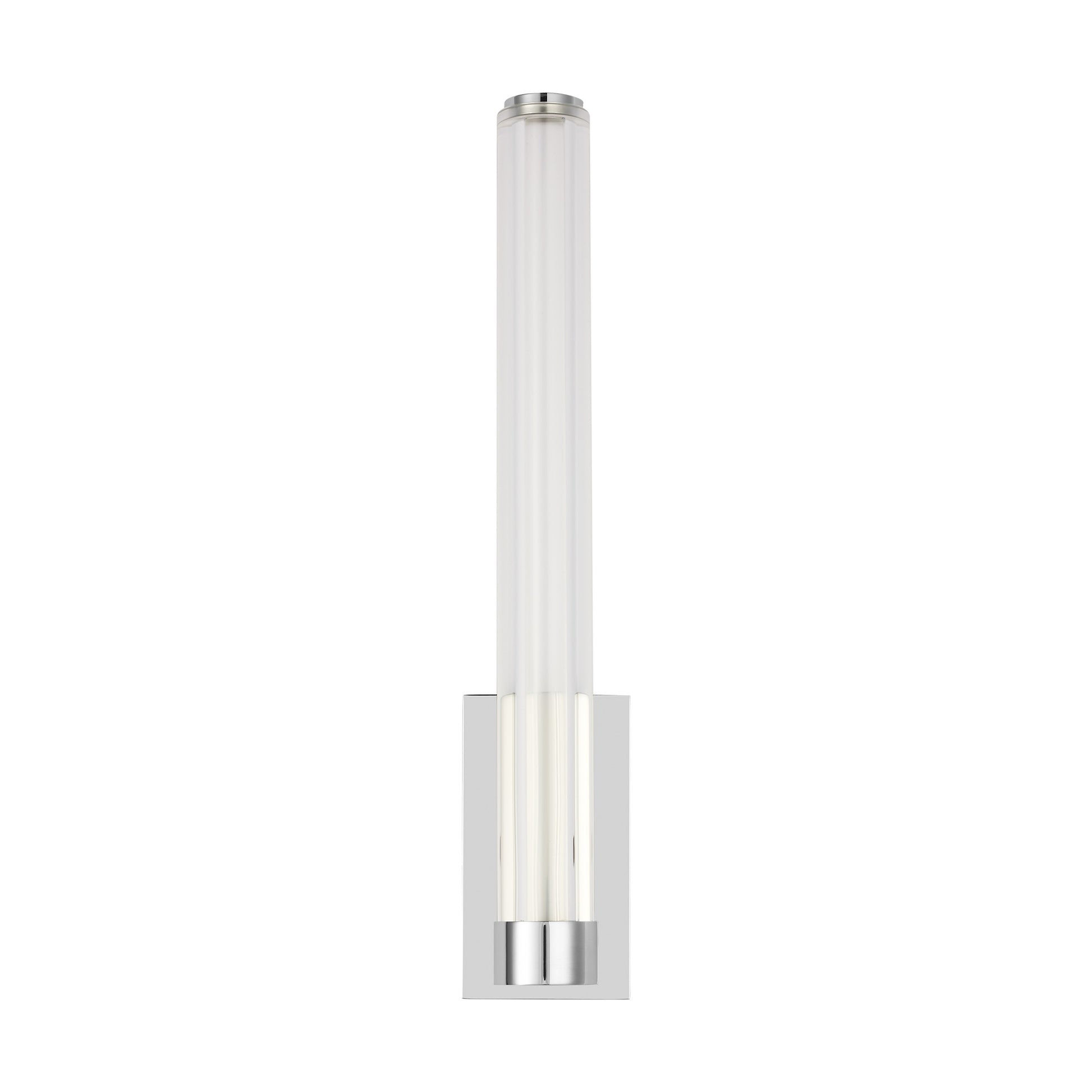 Visual Comfort Modern - SLWS84527CHCA - LED Wall Sconce - Reiya Round - Chrome
