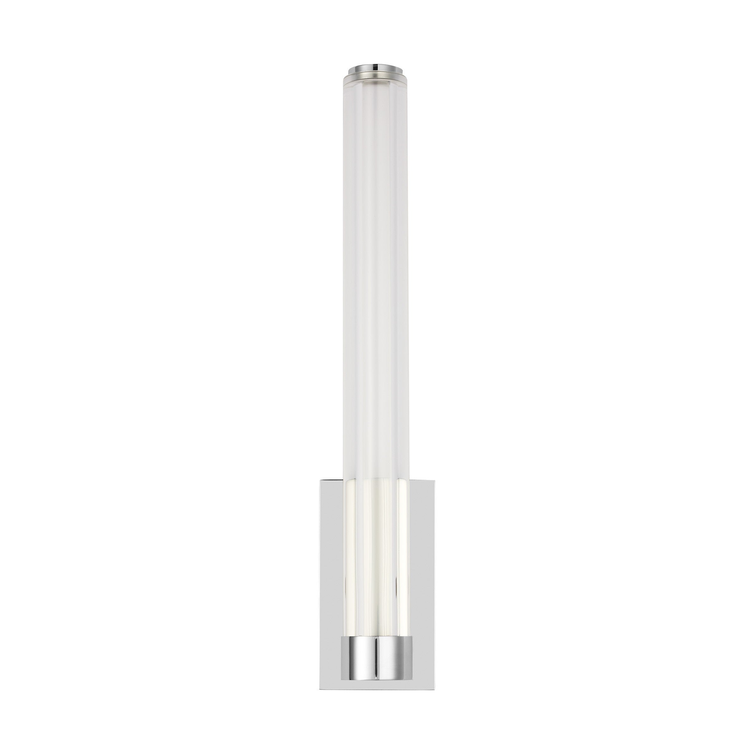 Visual Comfort Modern - SLWS84527CHCA - LED Wall Sconce - Reiya Round - Chrome
