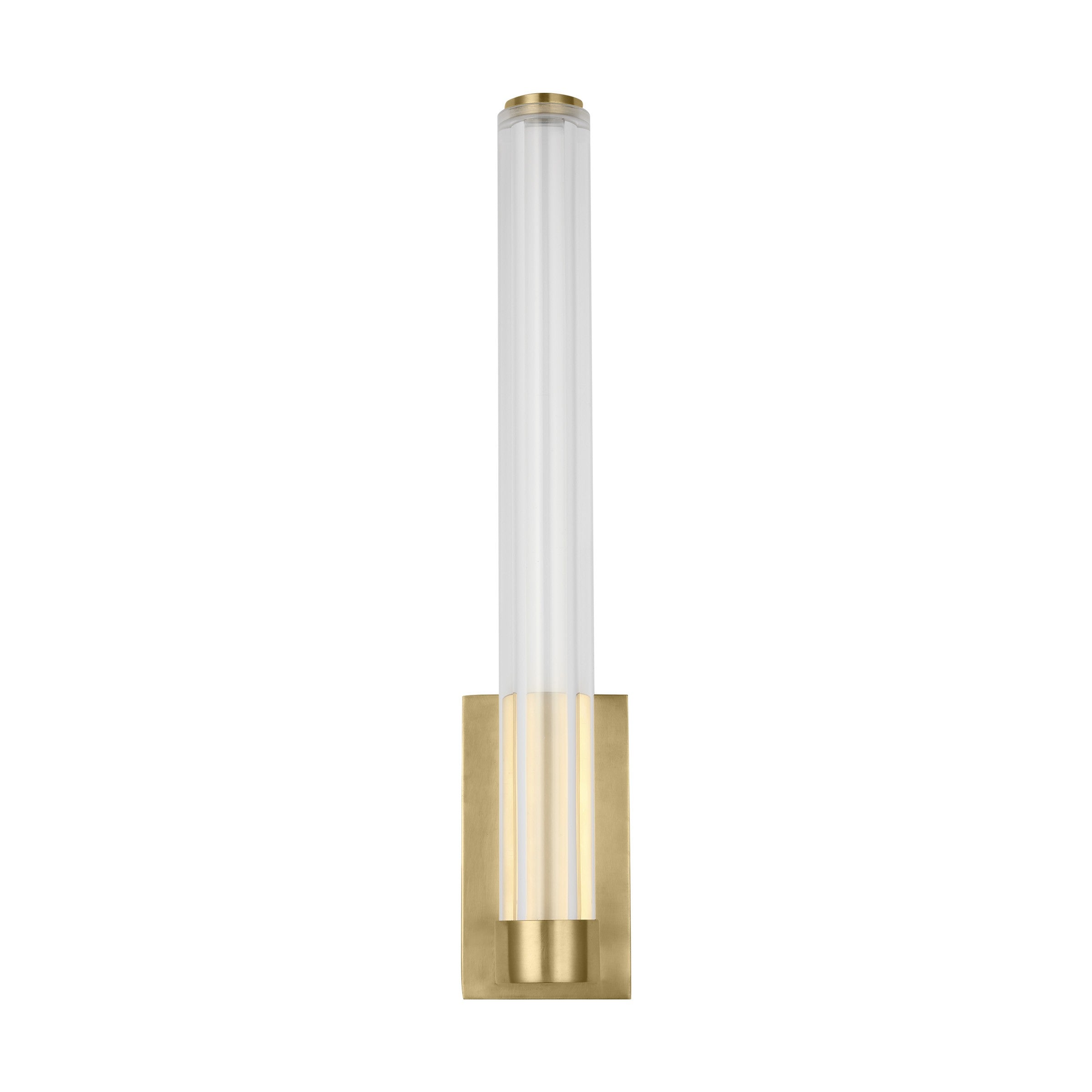 Visual Comfort Modern - SLWS84527HABCA - LED Wall Sconce - Reiya Round - Hand-Rubbed Antique Brass