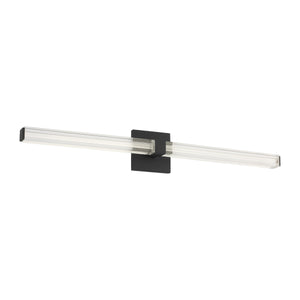 Visual Comfort Modern - SLV84727BCA - LED Vanity - Reiya Square - Nightshade Black