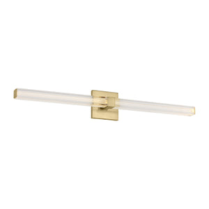 Visual Comfort Modern - SLV84727HABCA - LED Vanity - Reiya Square - Hand-Rubbed Antique Brass