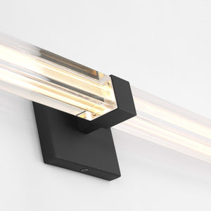 Visual Comfort Modern - SLV84827BCA - LED Vanity - Reiya Square - Nightshade Black