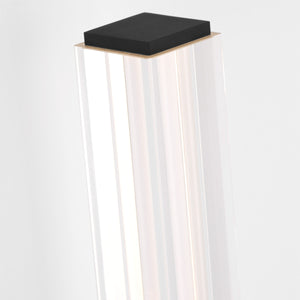 Visual Comfort Modern - SLWS84927BCA - LED Wall Sconce - Reiya Square - Nightshade Black