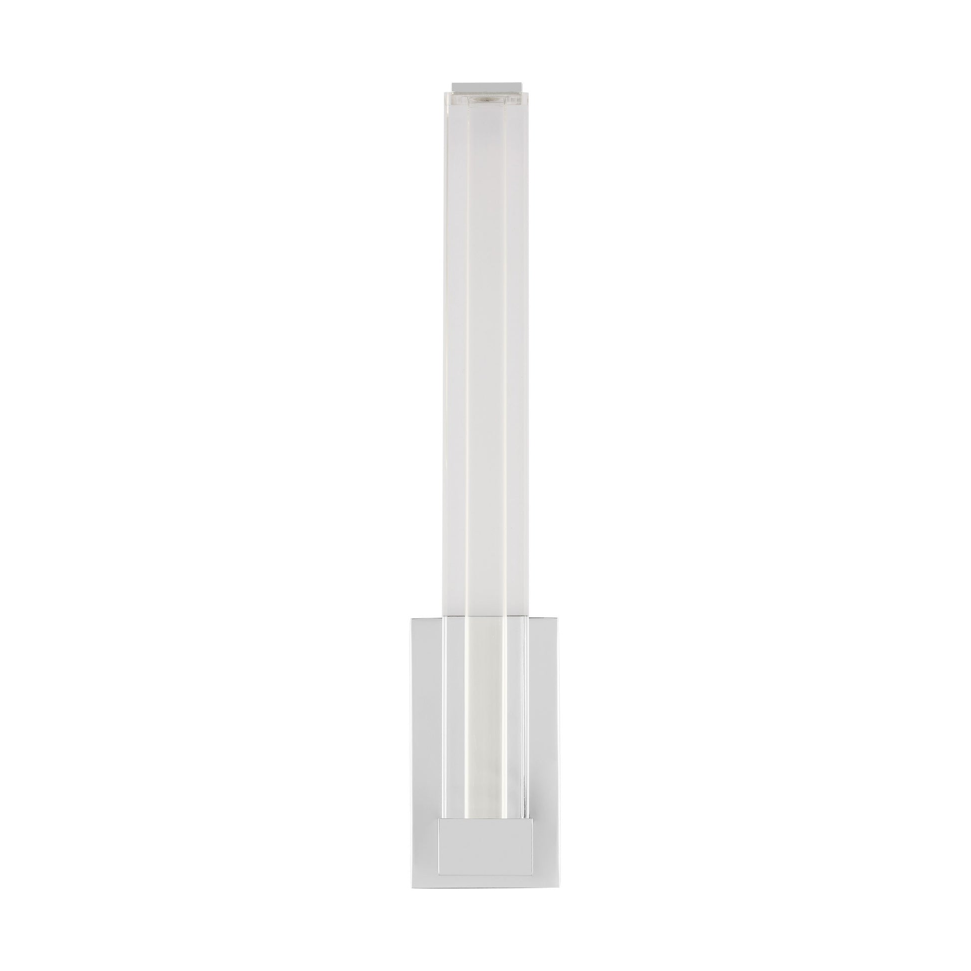 Visual Comfort Modern - SLWS84927CHCA - LED Wall Sconce - Reiya Square - Chrome