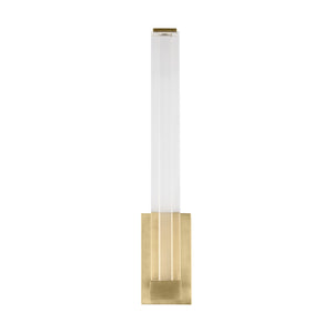 Visual Comfort Modern - SLWS84927HABCA - LED Wall Sconce - Reiya Square - Hand-Rubbed Antique Brass