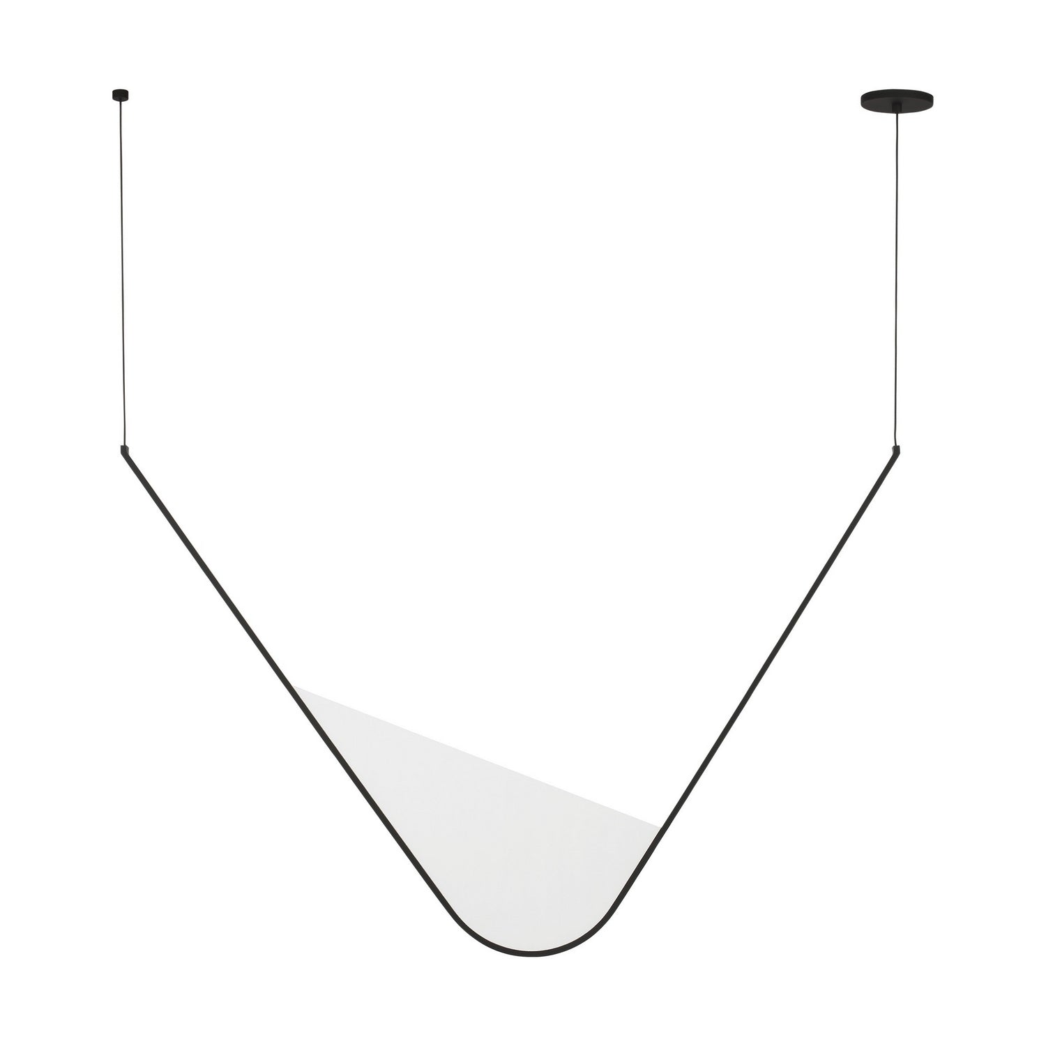Visual Comfort Modern - SLCH835SCTB - LED Chandelier - Mizu - Nightshade Black