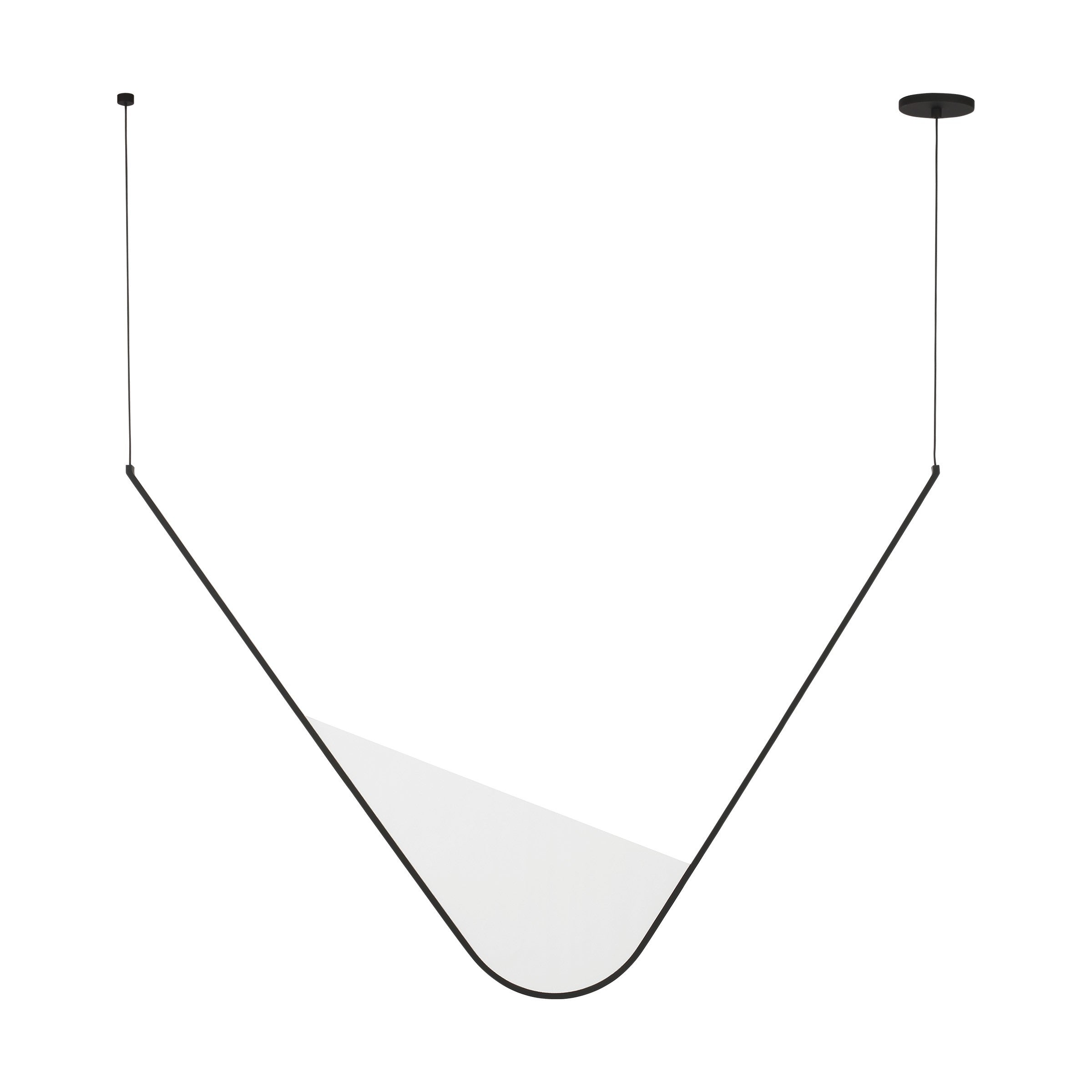 Visual Comfort Modern - SLCH835SCTB - LED Chandelier - Mizu - Nightshade Black