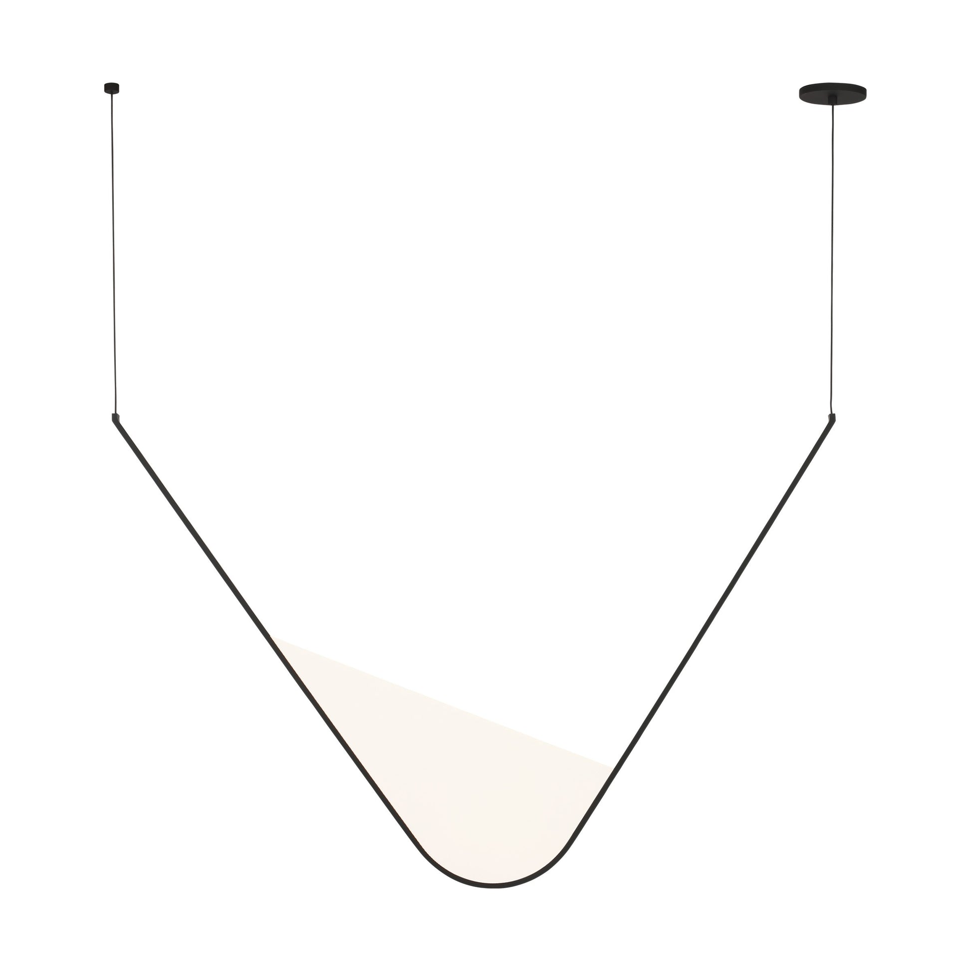 Visual Comfort Modern - SLCH835SCTB - LED Chandelier - Mizu - Nightshade Black