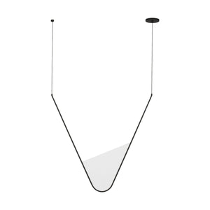 Visual Comfort Modern - SLCH836SCTB - LED Chandelier - Mizu - Nightshade Black