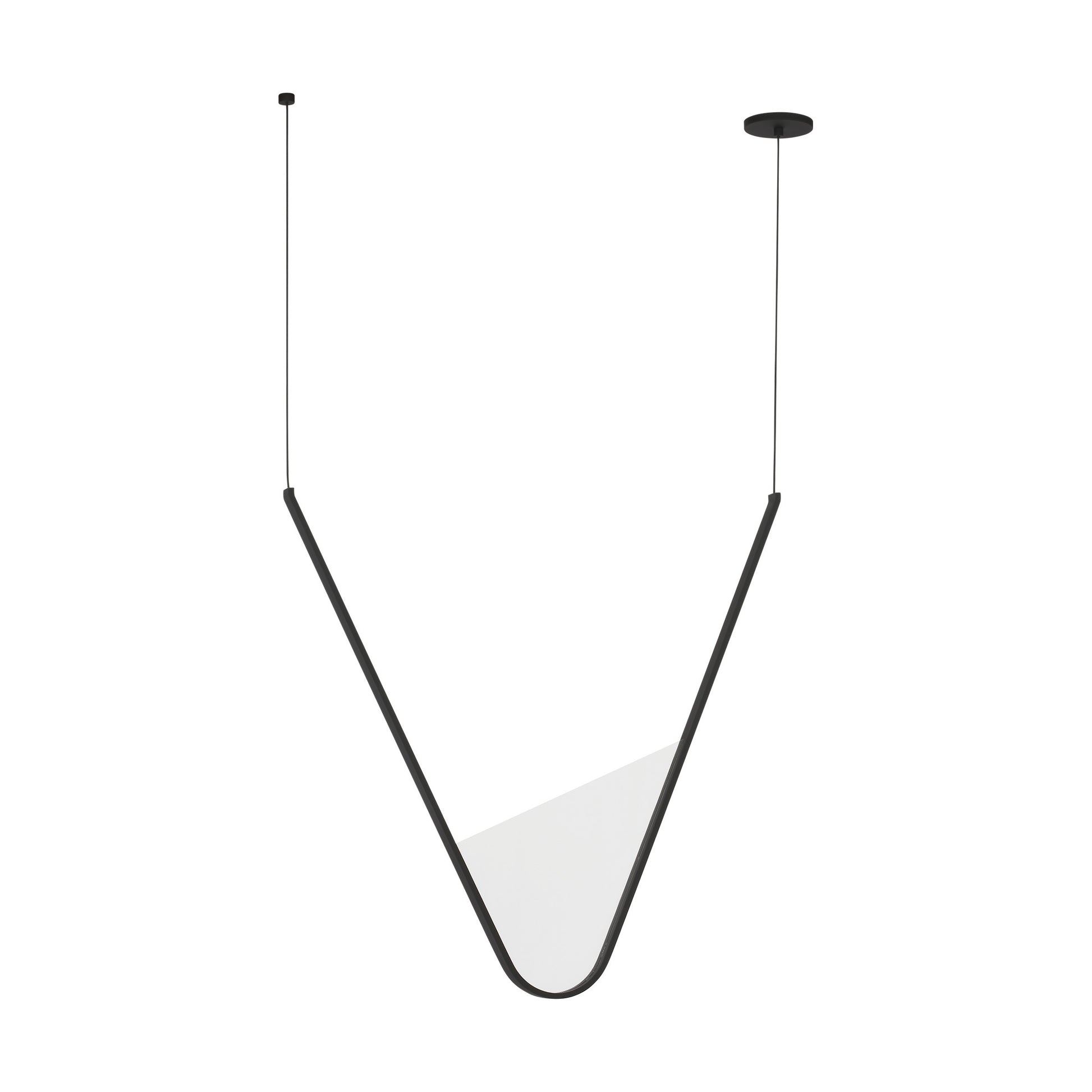 Visual Comfort Modern - SLCH836SCTB - LED Chandelier - Mizu - Nightshade Black