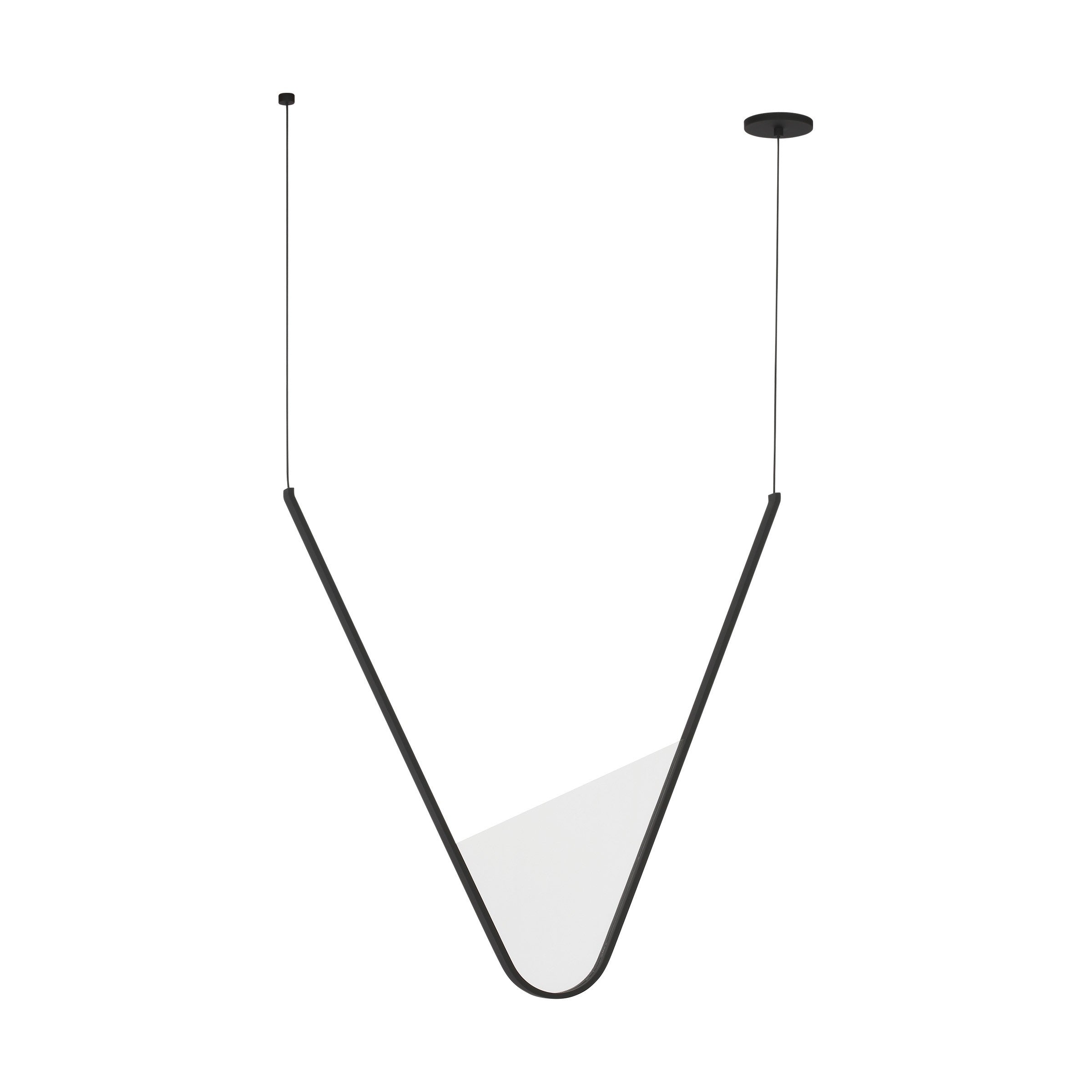 Visual Comfort Modern - SLCH836SCTB - LED Chandelier - Mizu - Nightshade Black