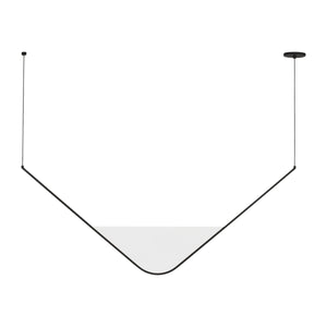 Visual Comfort Modern - SLCH837SCTB - LED Chandelier - Mizu - Nightshade Black