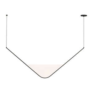 Visual Comfort Modern - SLCH837SCTB - LED Chandelier - Mizu - Nightshade Black
