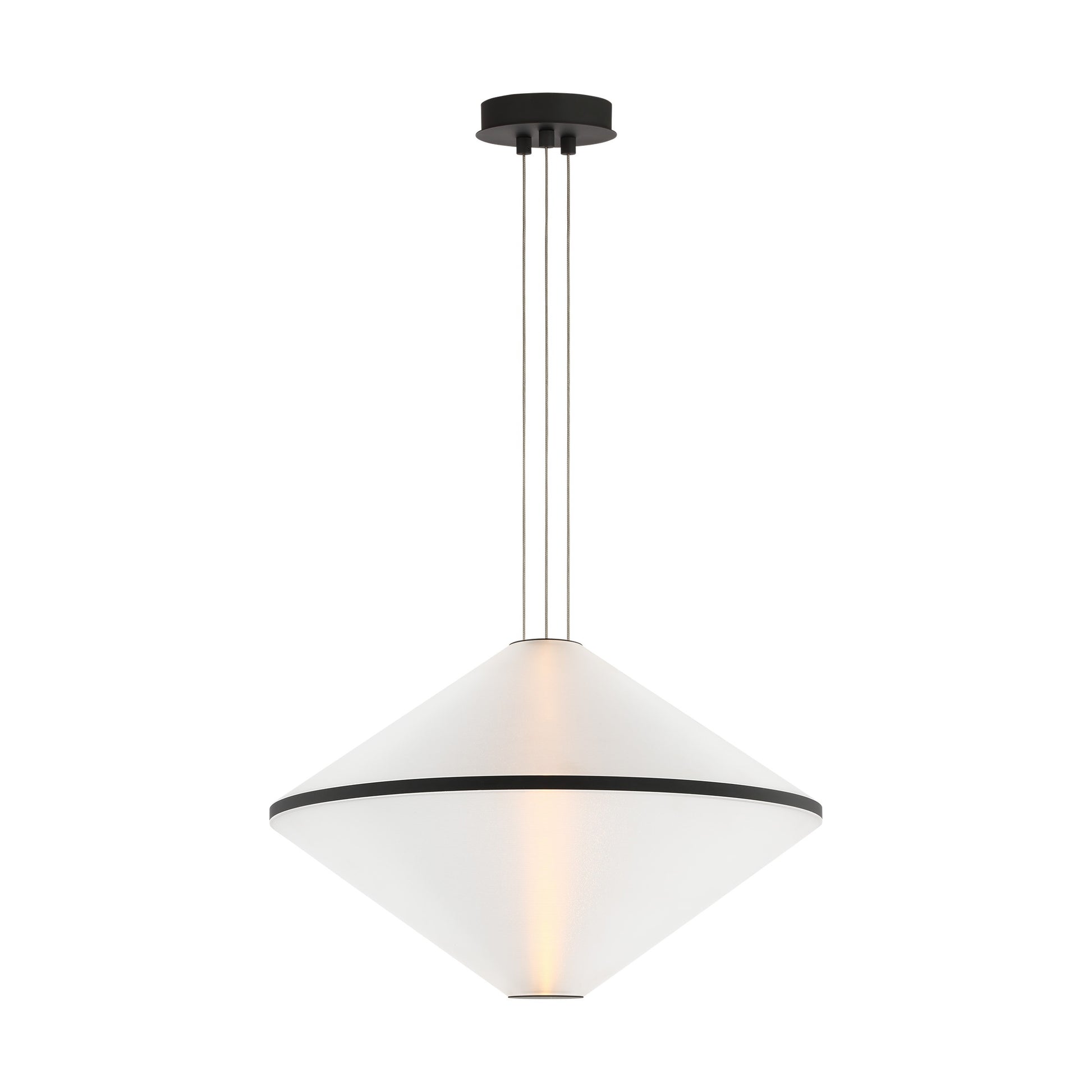 Visual Comfort Modern - SLPD764SCTBOA - LED Pendant - Bicono - Nightshade Black