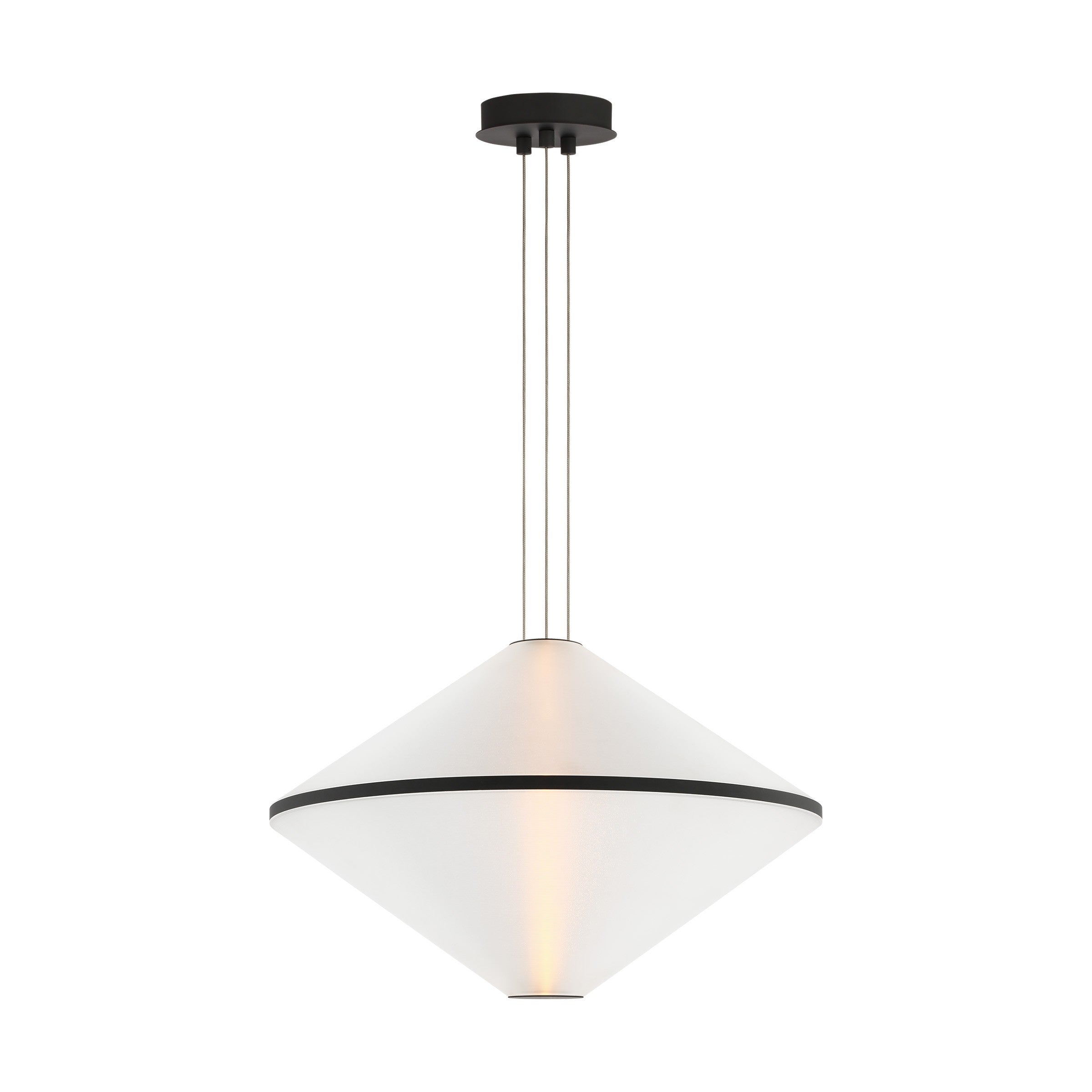 Visual Comfort Modern - SLPD764SCTBOA - LED Pendant - Bicono - Nightshade Black
