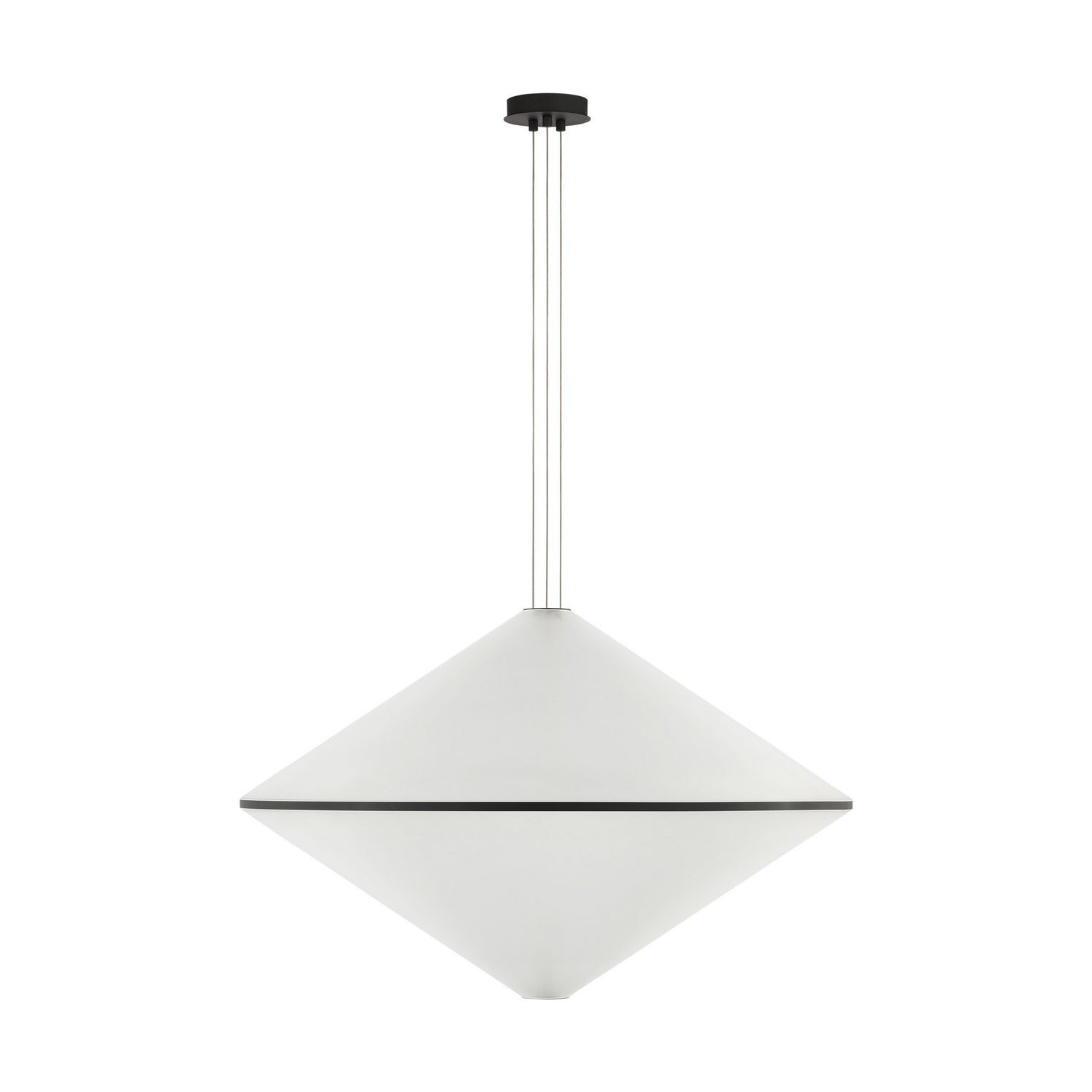 Visual Comfort Modern - SLPD765SCTBOA - LED Pendant - Bicono - Nightshade Black