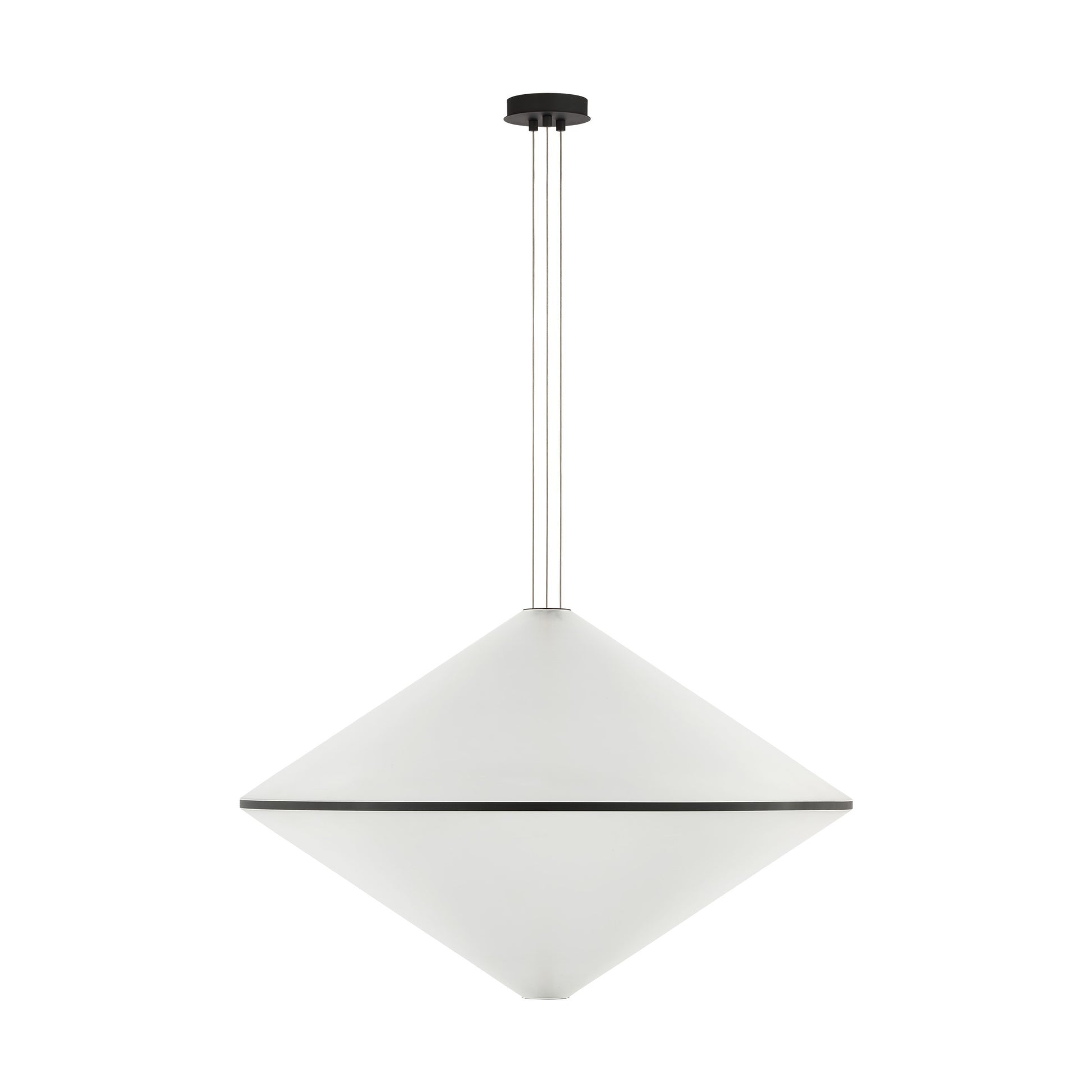 Visual Comfort Modern - SLPD765SCTBOA - LED Pendant - Bicono - Nightshade Black