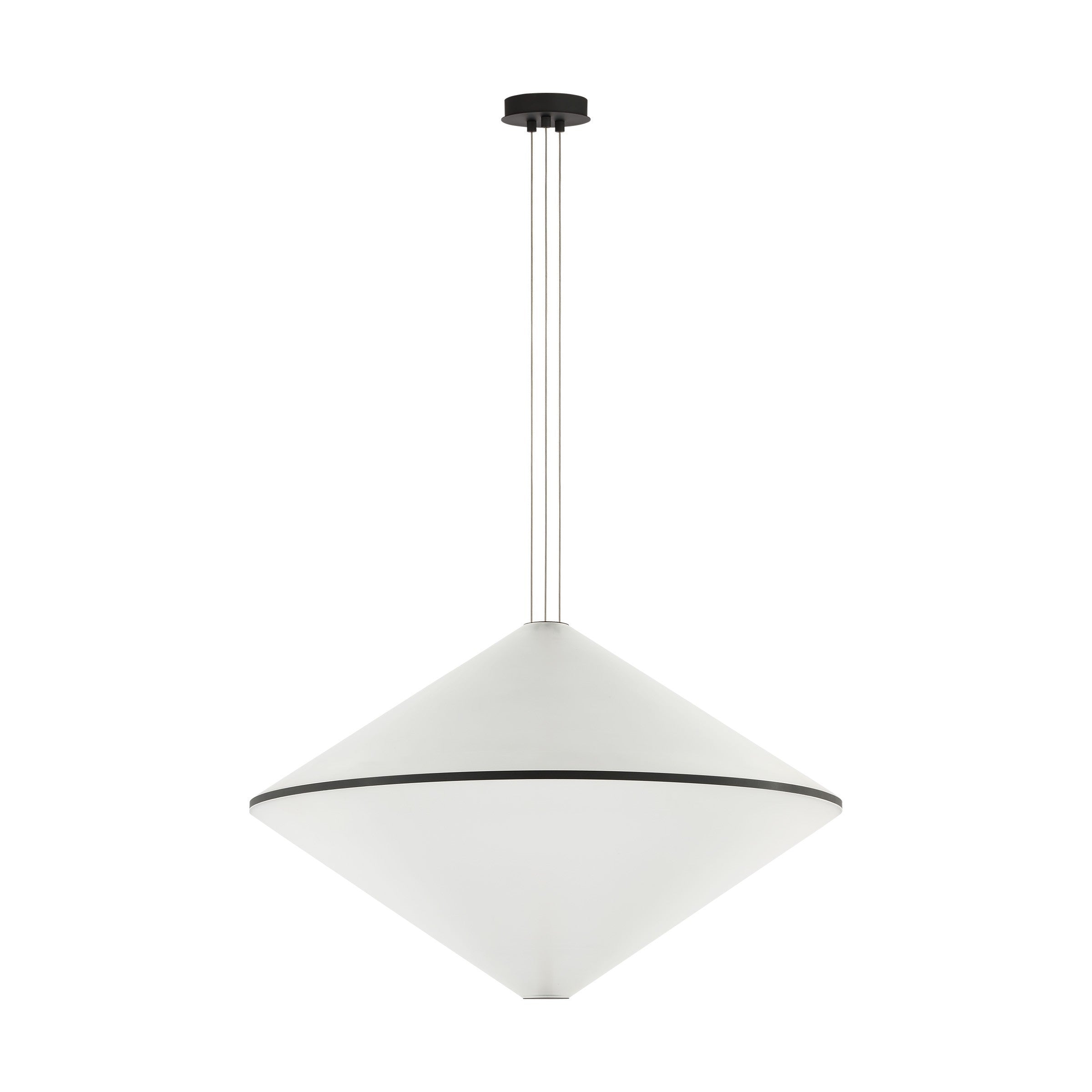 Visual Comfort Modern - SLPD765SCTBOA - LED Pendant - Bicono - Nightshade Black