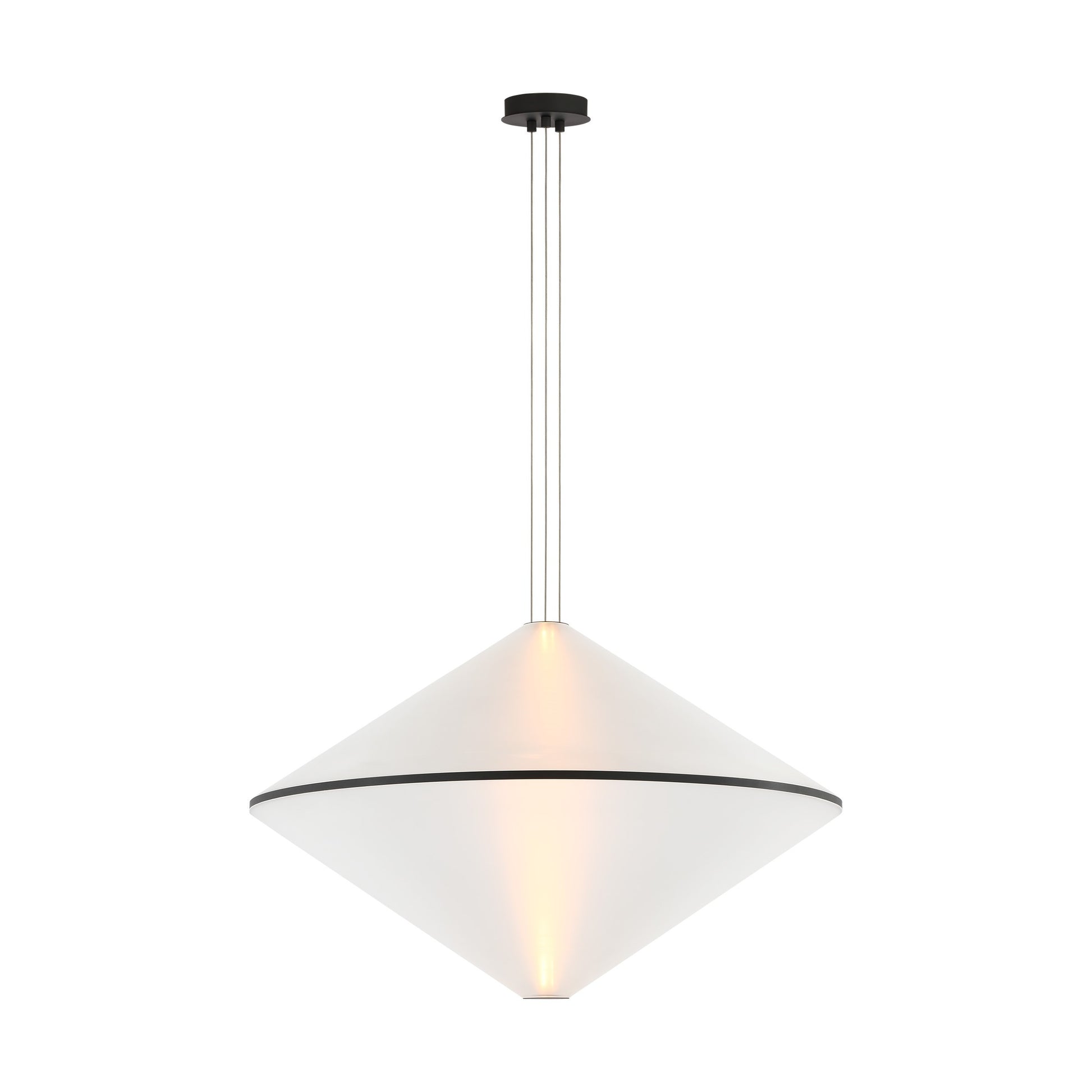 Visual Comfort Modern - SLPD765SCTBOA - LED Pendant - Bicono - Nightshade Black