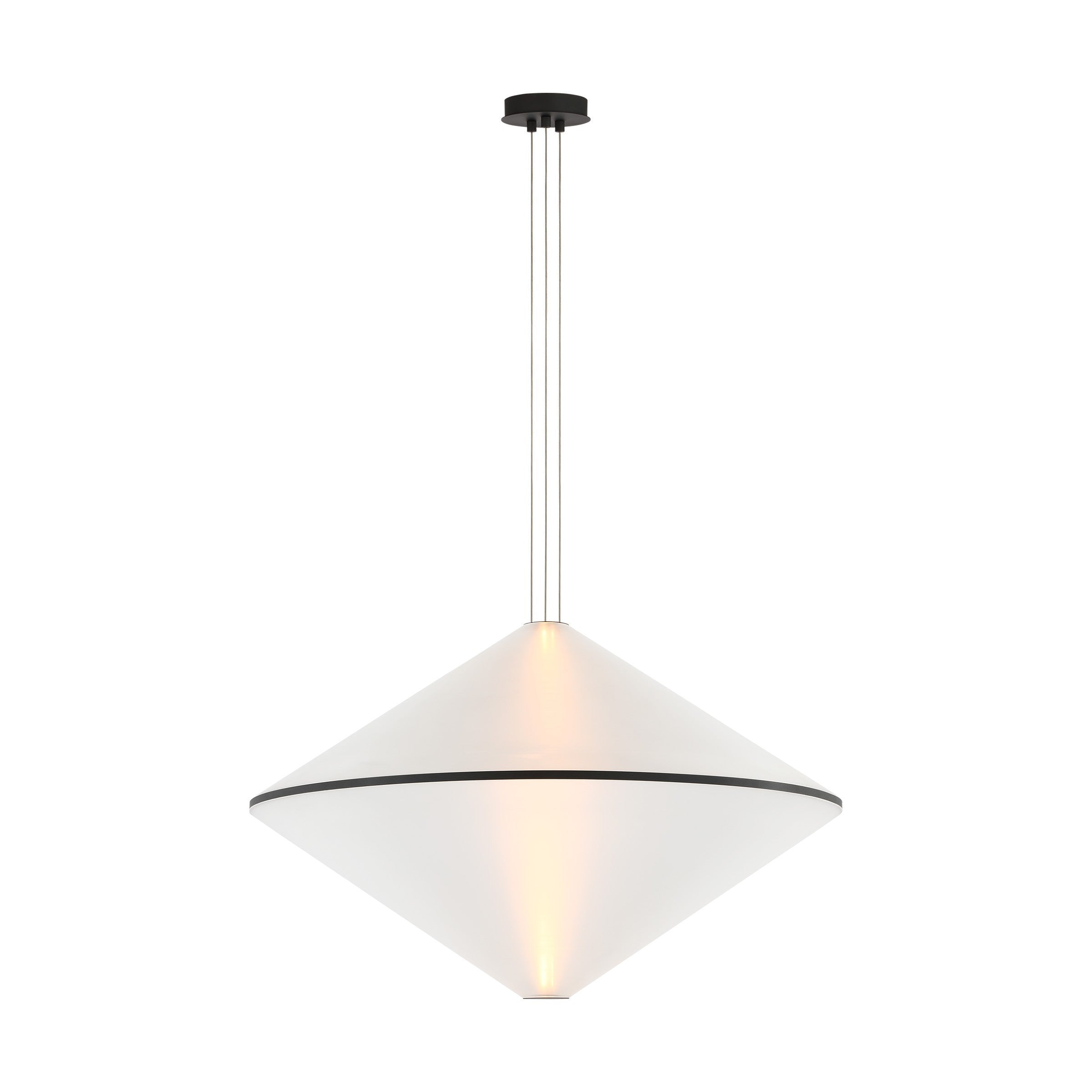Visual Comfort Modern - SLPD765SCTBOA - LED Pendant - Bicono - Nightshade Black