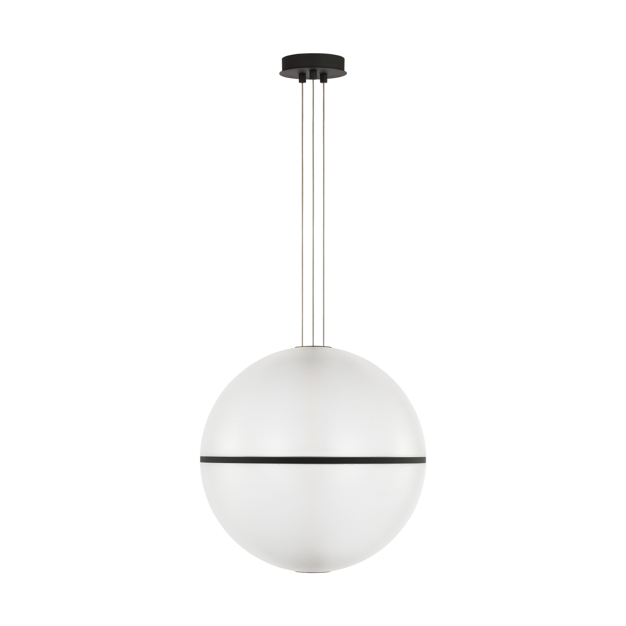 Visual Comfort Modern - SLPD841SCTBOA - LED Pendant - Bicono Round - Nightshade Black