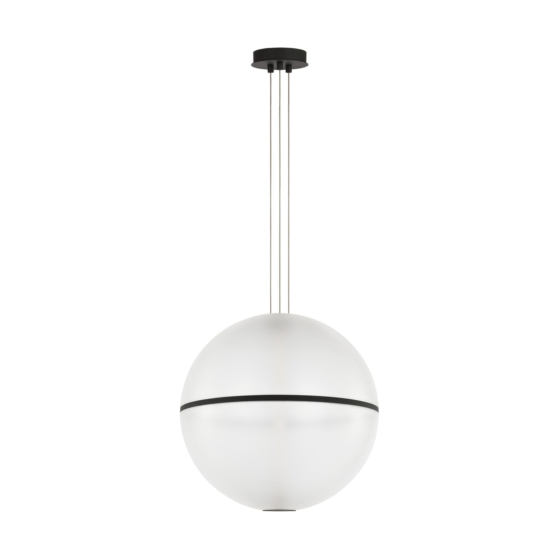 Visual Comfort Modern - SLPD841SCTBOA - LED Pendant - Bicono Round - Nightshade Black