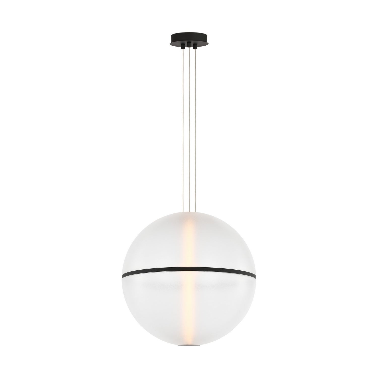 Visual Comfort Modern - SLPD841SCTBOA - LED Pendant - Bicono Round - Nightshade Black