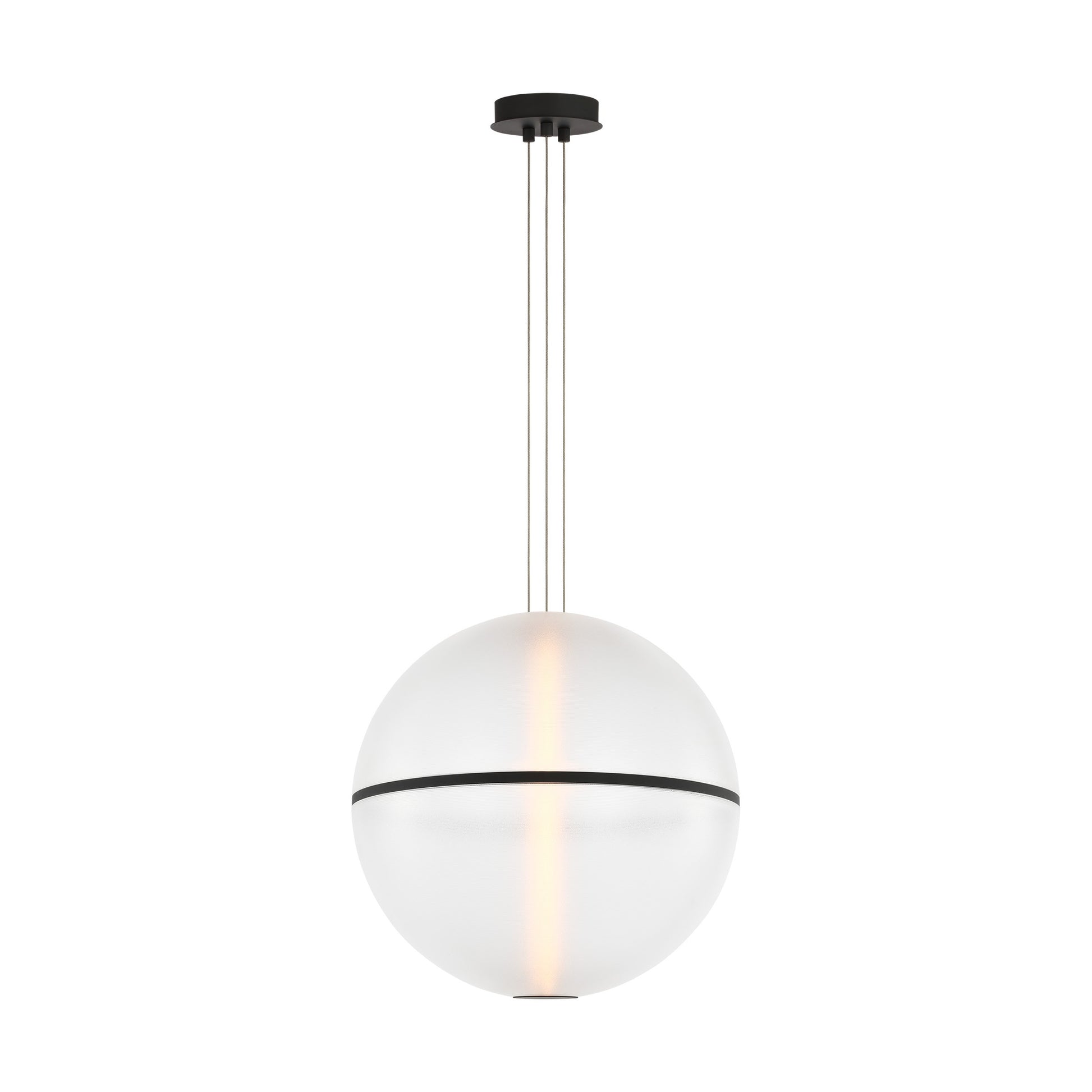 Visual Comfort Modern - SLPD841SCTBOA - LED Pendant - Bicono Round - Nightshade Black