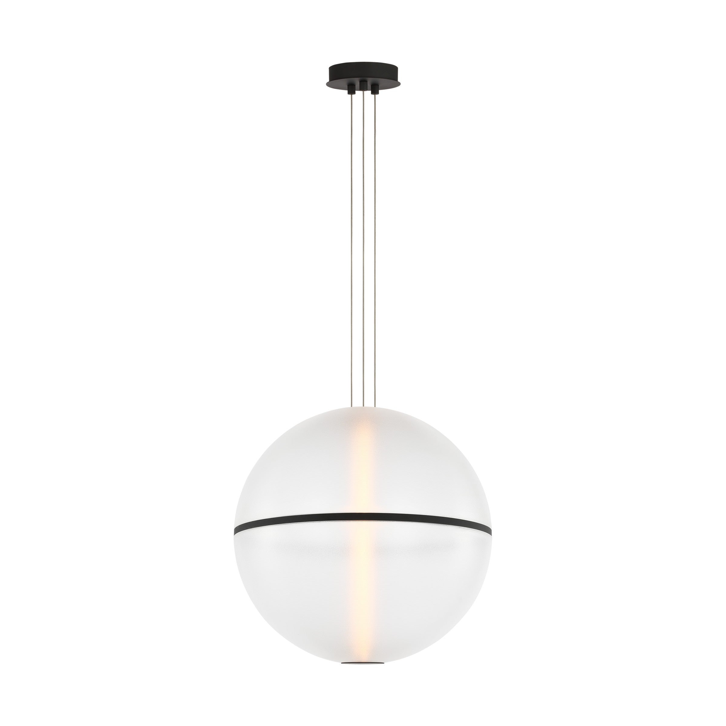 Visual Comfort Modern - SLPD841SCTBOA - LED Pendant - Bicono Round - Nightshade Black