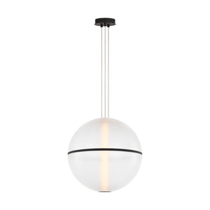 Visual Comfort Modern - SLPD841SCTBOA - LED Pendant - Bicono Round - Nightshade Black