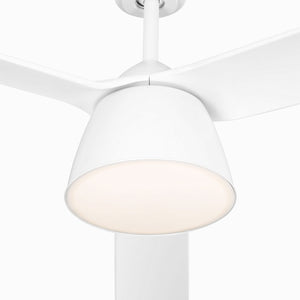 Visual Comfort Fan - 3STUSM60RZWD - 60" Ceiling Fan - Studio - Matte White