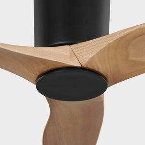 Visual Comfort Fan - 3SYRHSM44MBKNHD - 44" Ceiling Fan - Seyra - Midnight Black