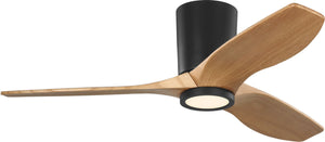 Visual Comfort Fan - 3SYRHSM44MBKNHD - 44" Ceiling Fan - Seyra - Midnight Black