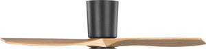 Visual Comfort Fan - 3SYRHSM44MBKNHD - 44" Ceiling Fan - Seyra - Midnight Black