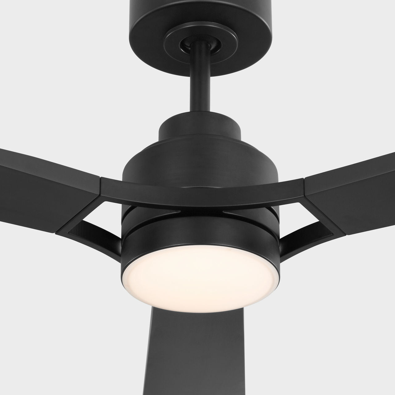 Visual Comfort Fan - 3TRLSM60MBKD - 60" Ceiling Fan - Trillium - Midnight Black