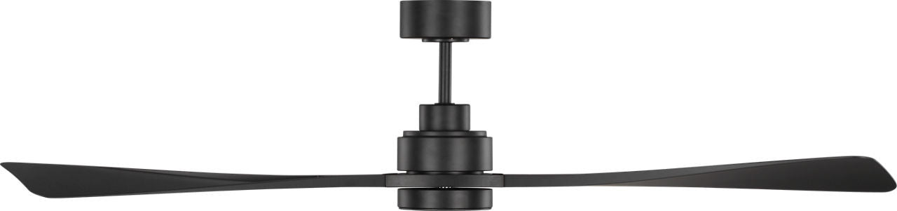 Visual Comfort Fan - 3TRLSM60MBKD - 60" Ceiling Fan - Trillium - Midnight Black