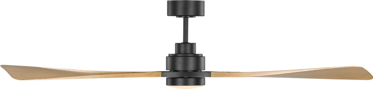 Visual Comfort Fan - 3TRLSM60MBKNHD - 60" Ceiling Fan - Trillium - Midnight Black