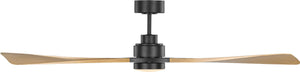 Visual Comfort Fan - 3TRLSM60MBKNHD - 60" Ceiling Fan - Trillium - Midnight Black