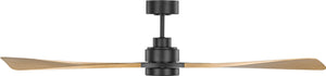 Visual Comfort Fan - 3TRLSM60MBKNHD - 60" Ceiling Fan - Trillium - Midnight Black