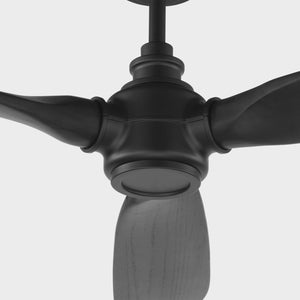 Visual Comfort Fan - 3VALSM60MBK - 60" Ceiling Fan - Valiant - Midnight Black