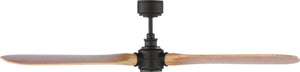 Visual Comfort Fan - 3VALSM60MBKNH - 60" Ceiling Fan - Valiant - Midnight Black