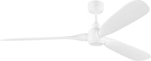 Visual Comfort Fan - 3VALSM60RZW - 60" Ceiling Fan - Valiant - Matte White