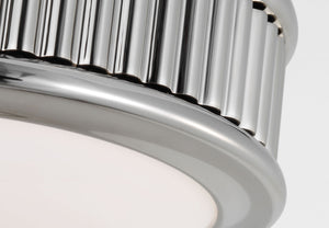 Visual Comfort Studio - PCF1001PN - LED Flush Mount - Ritz - Polished Nickel | Polished Nickel