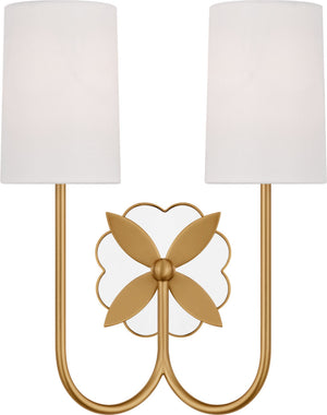 Visual Comfort Studio - KSW1192BBS - Two Light Wall Sconce - Spencer - Burnished Brass | Burnished Brass