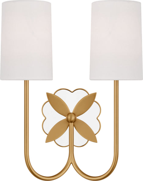 Visual Comfort Studio - KSW1192BBS - Two Light Wall Sconce - Spencer - Burnished Brass | Burnished Brass